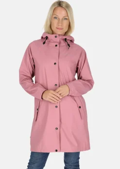Outlet Swedemount Koster Long Coat W Dusty Rose