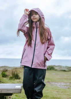 Swedemount Koster Rain Set JR Dusty Rose/Black