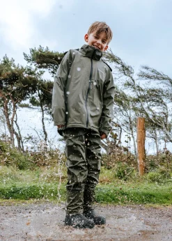 Swedemount Koster Rain Set JR Dusty Rose/Black