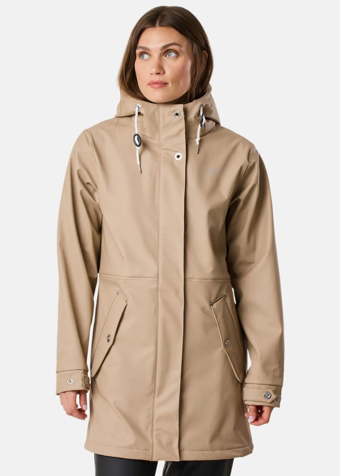 Hot Swedemount Lammö Coat W Beige