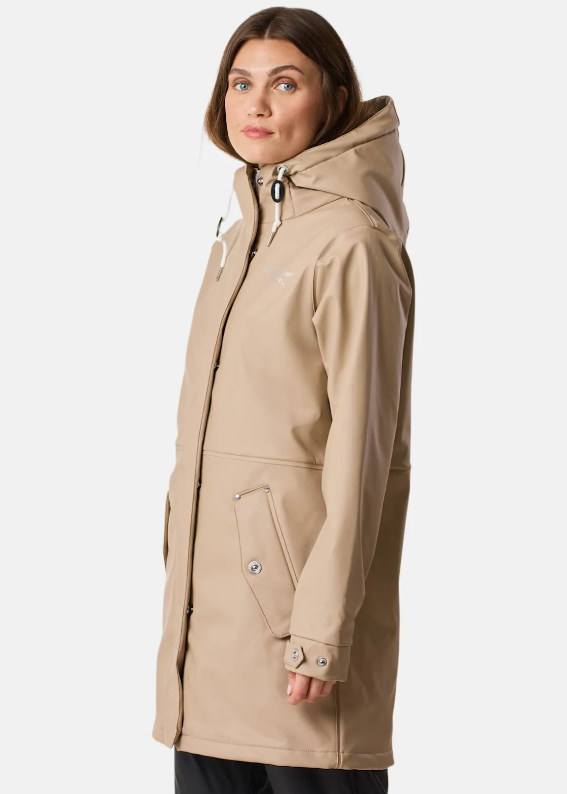 Hot Swedemount Lammö Coat W Beige