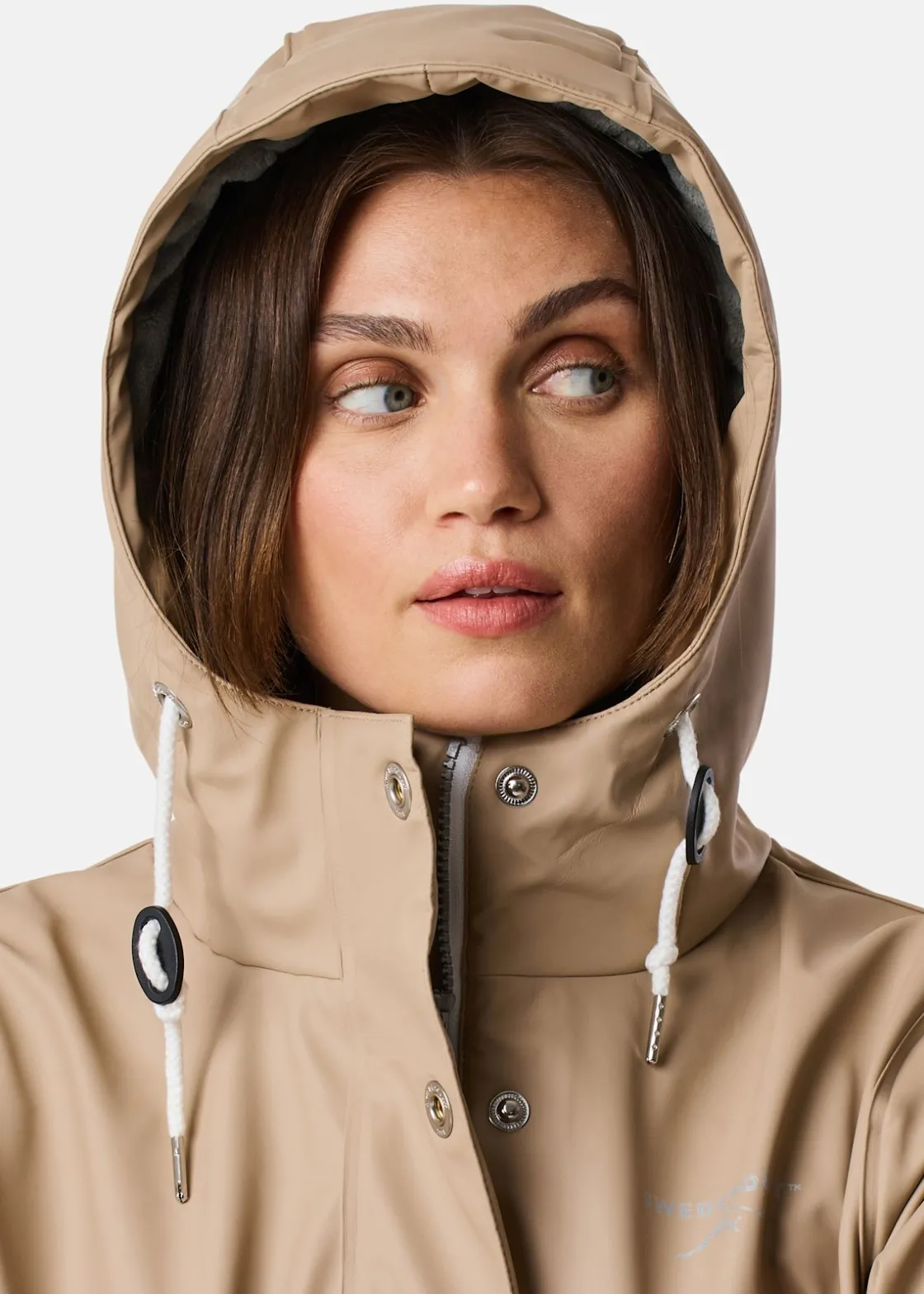 Hot Swedemount Lammö Coat W Beige