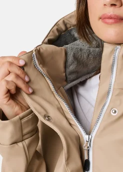 Hot Swedemount Lammö Coat W Beige
