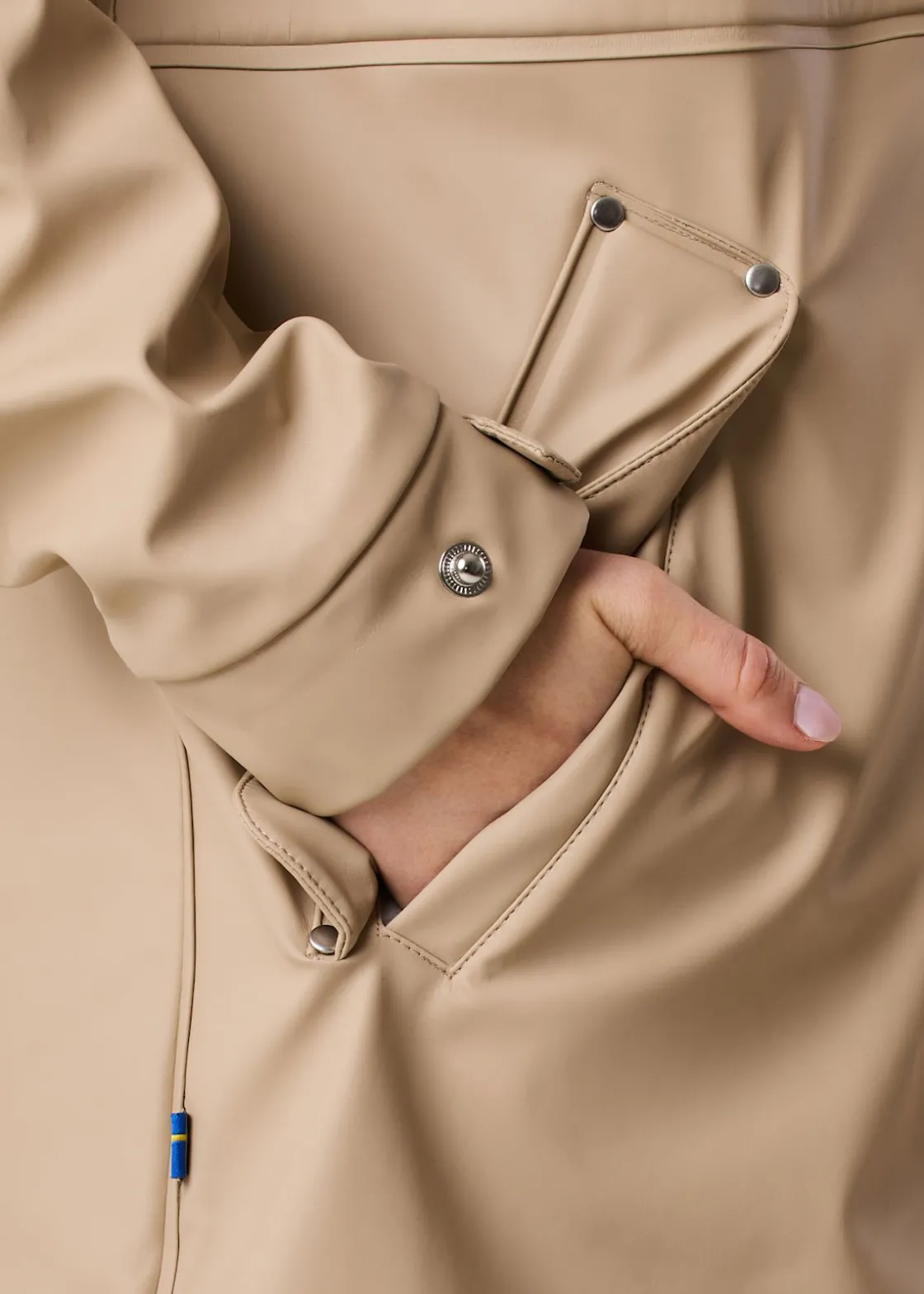 Hot Swedemount Lammö Coat W Beige