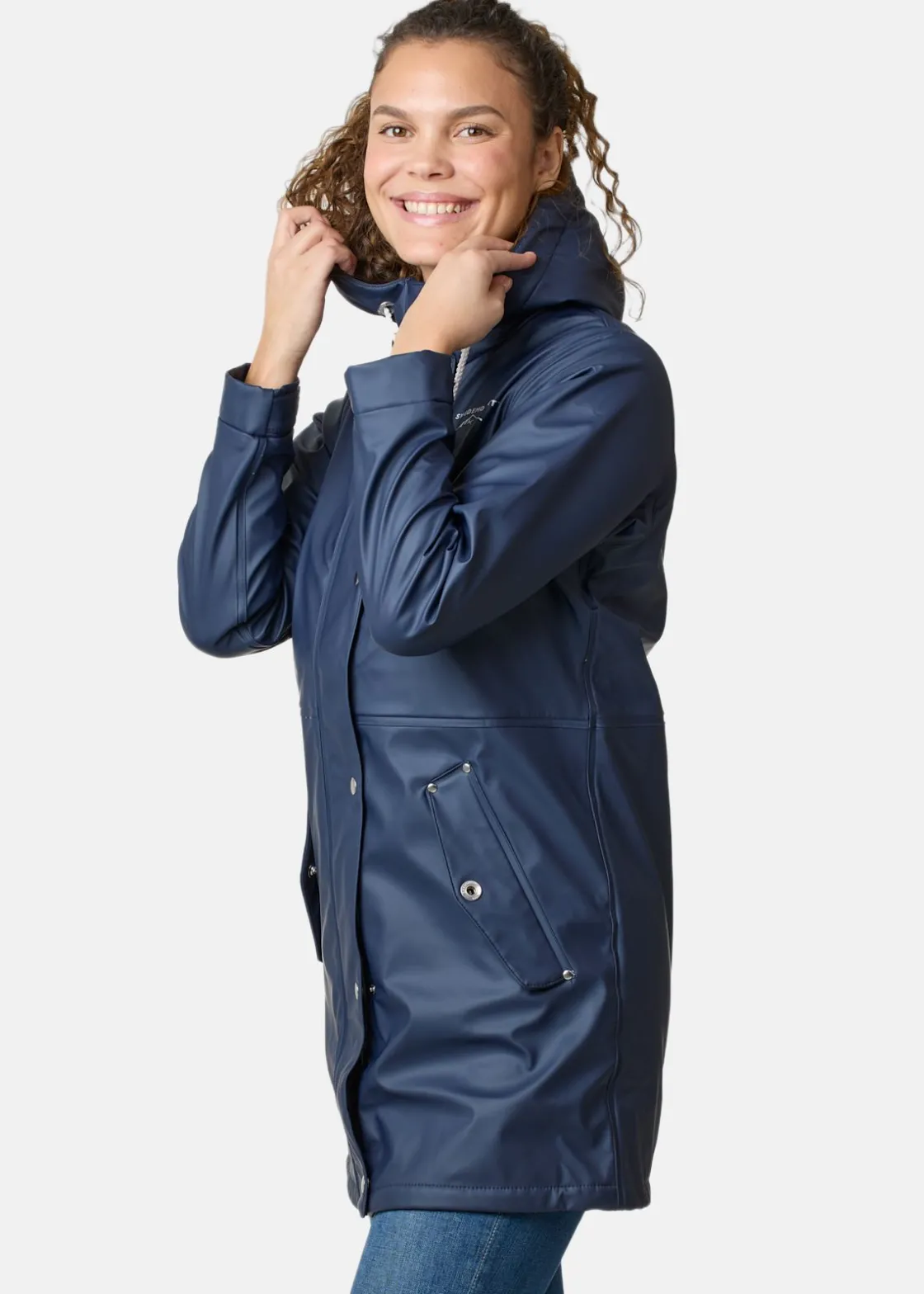 Hot Swedemount Lammö Coat W Navy