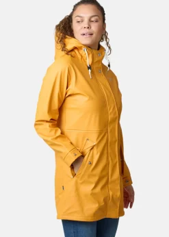 Sale Swedemount Lammö Coat W Mustard Yellow