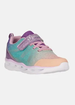 Zigzag Lampaya Kids Shoes W/Lights Lavender