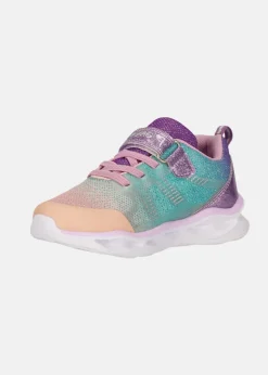 Zigzag Lampaya Kids Shoes W/Lights Lavender