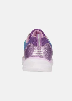 Zigzag Lampaya Kids Shoes W/Lights Lavender
