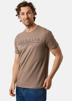 Sale Saint Vincent Las Vegas Tee Dark Khaki
