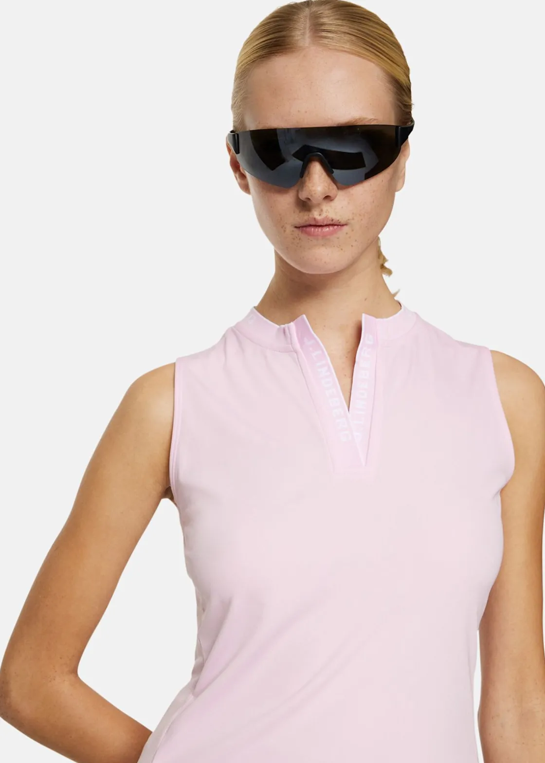 Clearance J.lindeberg Leya Sleeveless Top Nosegay