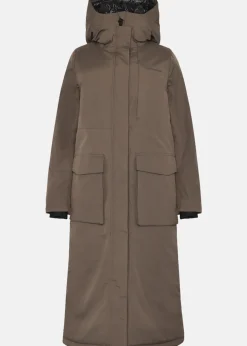 Hot Didriksons LEYA WNS PARKA L 4 Mocha Brown