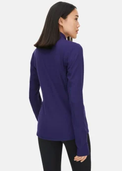 Clearance Röhnisch Light Thermo Half Zip Blackcurrant