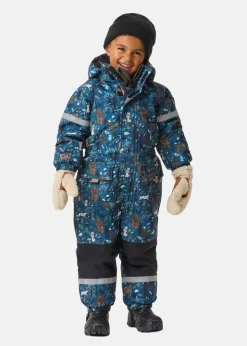 Outlet Swedemount Lillehammer Winter Overall JR Navy AoP
