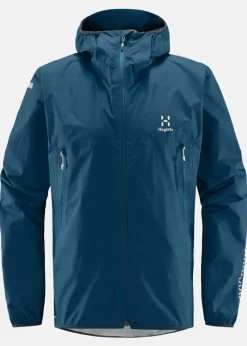 Best Haglöfs L.I.M Proof Jacket Men Dark Ocean