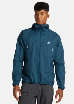 Best Haglöfs L.I.M Proof Jacket Men Dark Ocean