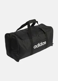 Sale Adidas LINEAR DUFFEL L BLACK/BLACK/WHITE