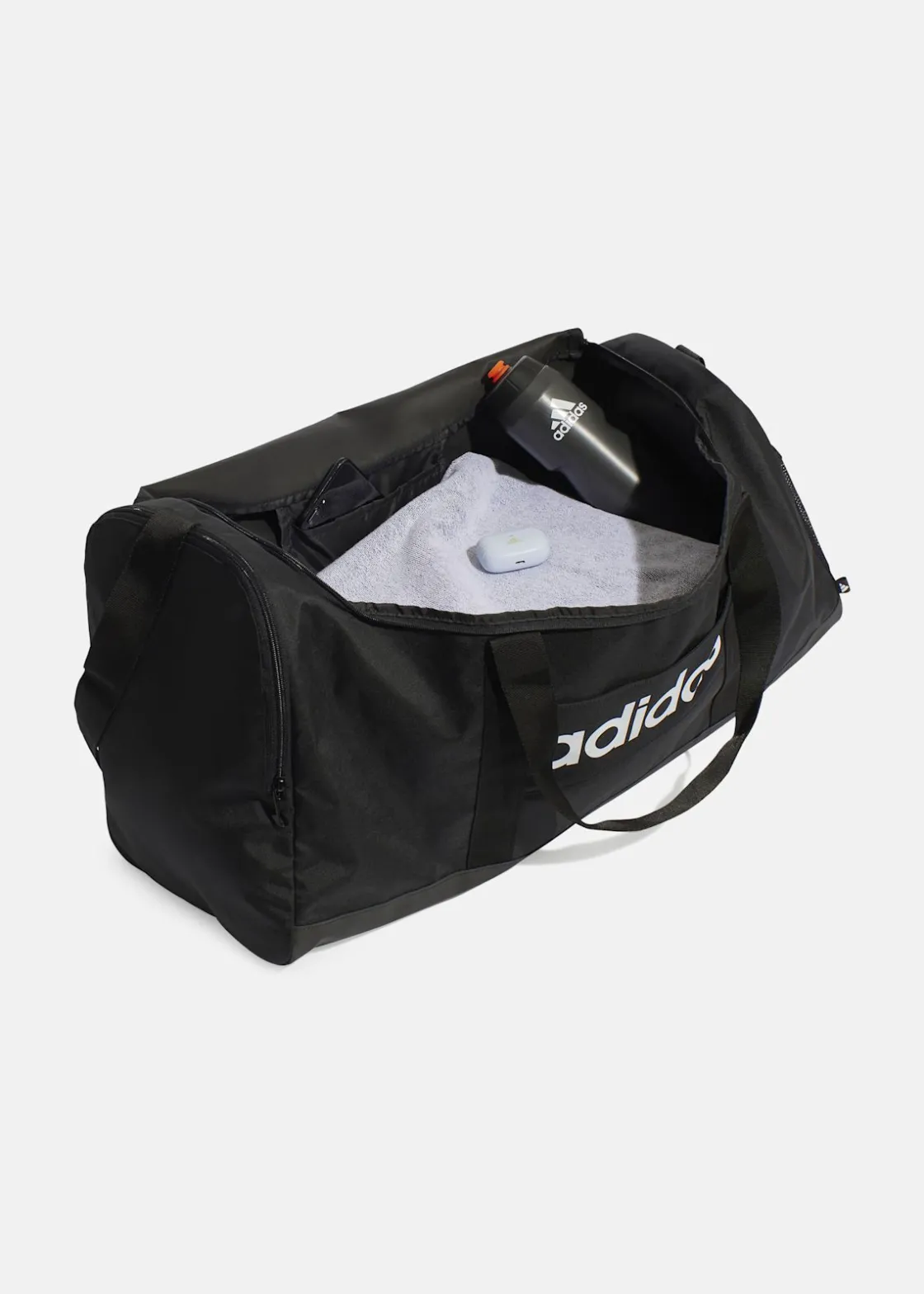 Sale Adidas LINEAR DUFFEL L BLACK/BLACK/WHITE
