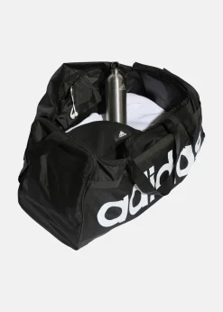 New Adidas LINEAR DUFFEL L BLACK/WHITE