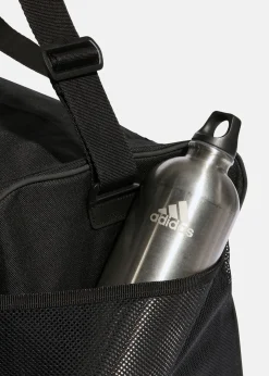 New Adidas LINEAR DUFFEL L BLACK/WHITE