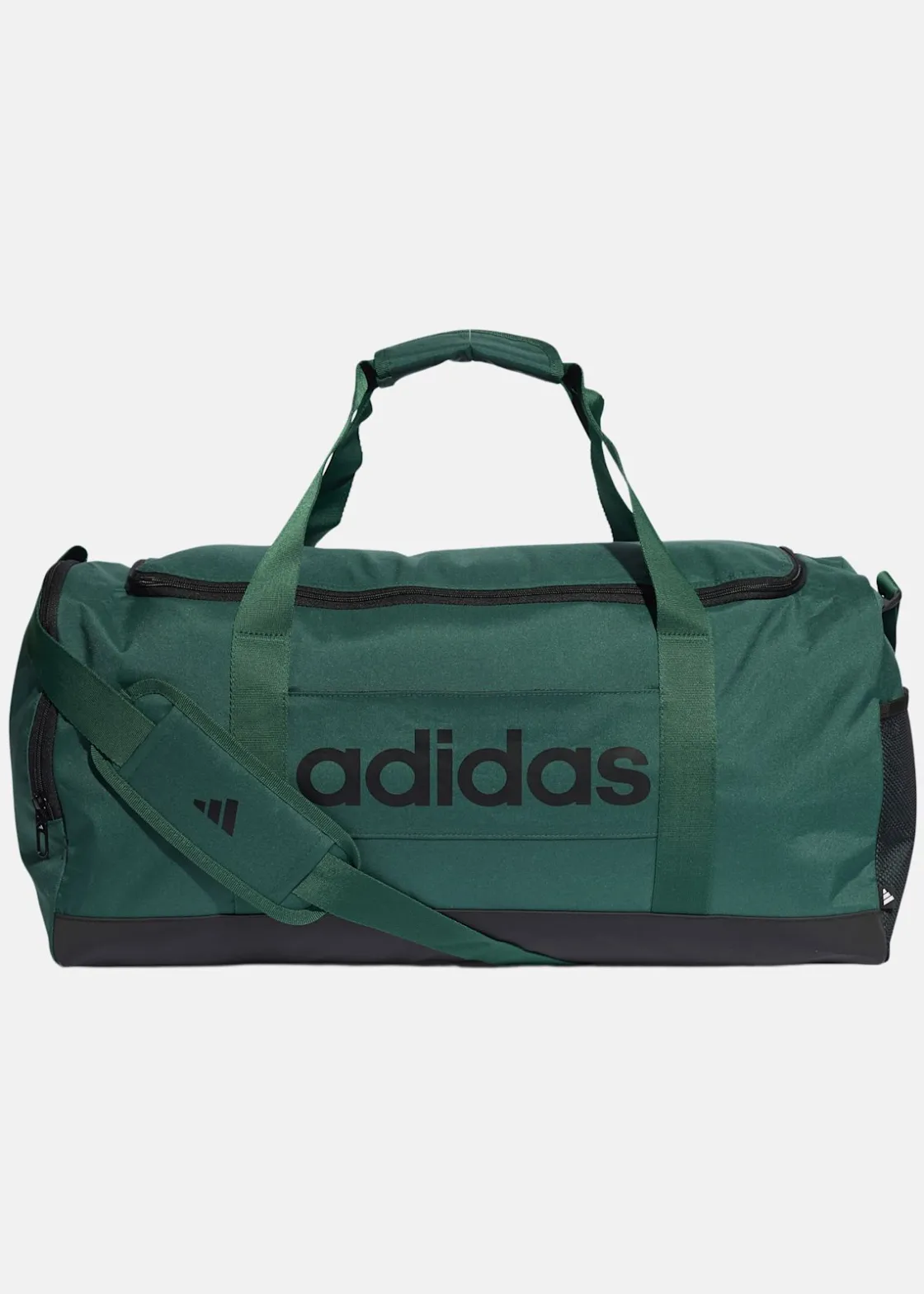 New Adidas LINEAR DUFFEL M CGREEN/BLACK