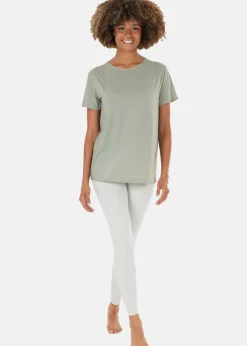 Best Athlecia Lizzy W Slub S/S Tee Belgian Block