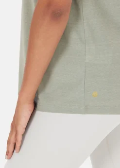 Best Athlecia Lizzy W Slub S/S Tee Belgian Block