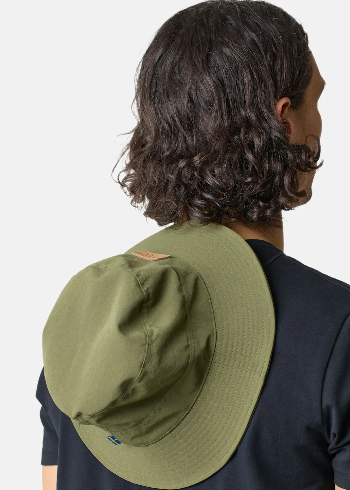 Sale Swedemount Lofoten Fisherman Hat Olive