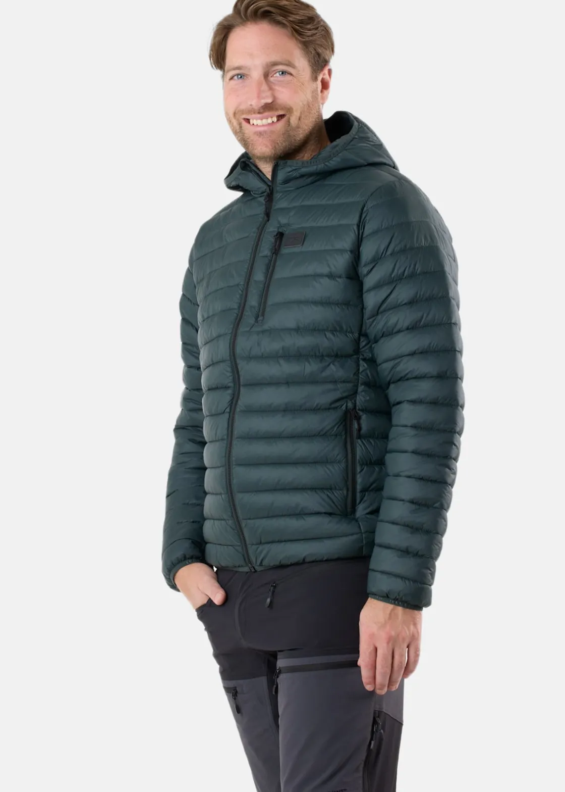 Hot Swedemount Lofoten Hood Jacket Cedar Green