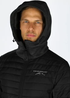 Discount Swedemount Lofoten Hybrid Jacket Black melange/Black