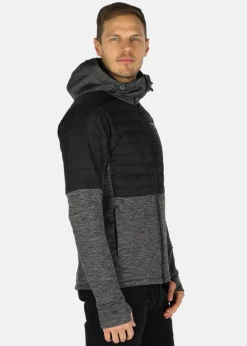 Swedemount Lofoten Hybrid Jacket Charcoal Melange/Black