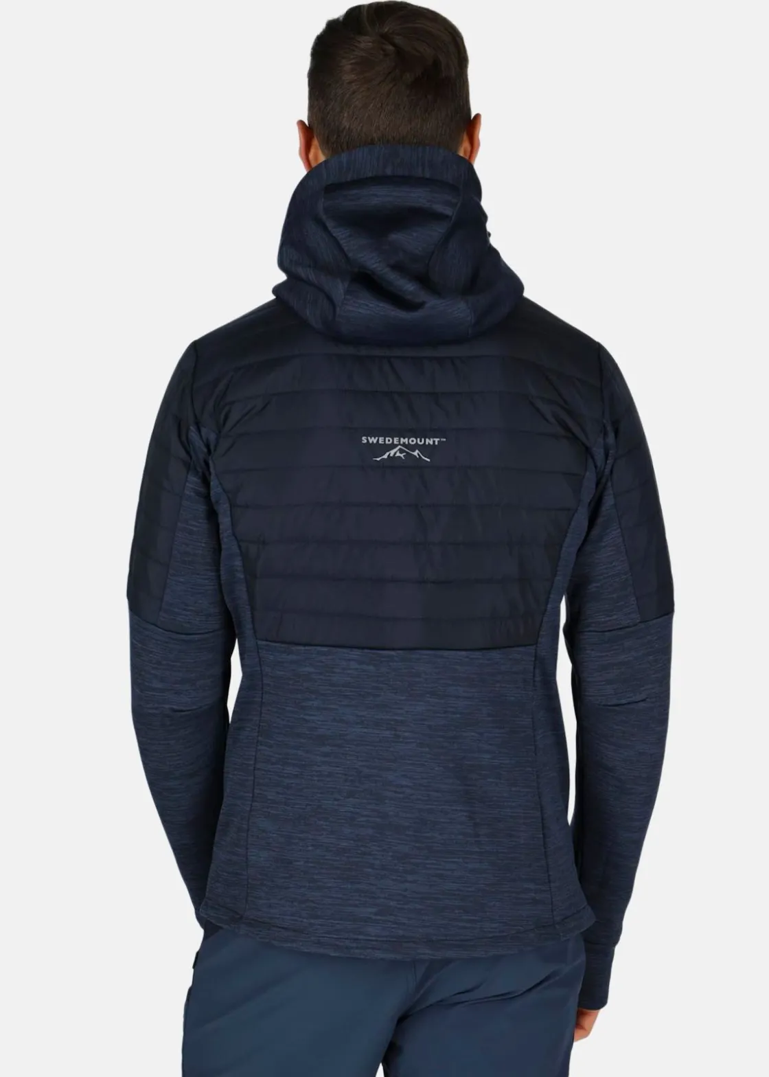 Clearance Swedemount Lofoten Hybrid Jacket Dk. Navy Melange/ Navy