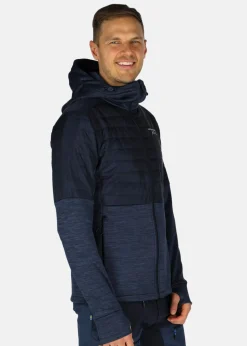 Clearance Swedemount Lofoten Hybrid Jacket Dk. Navy Melange/ Navy