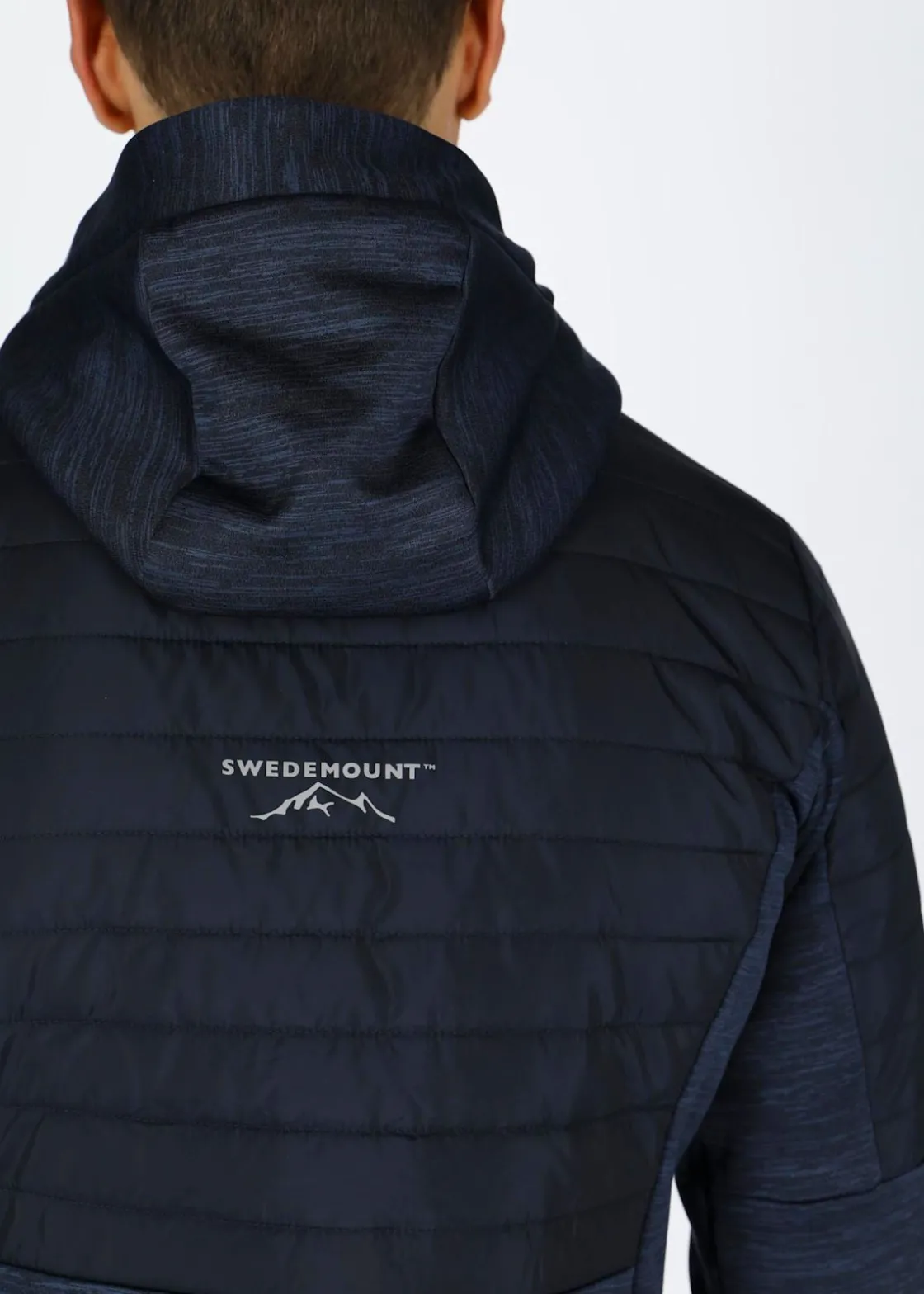 Clearance Swedemount Lofoten Hybrid Jacket Dk. Navy Melange/ Navy