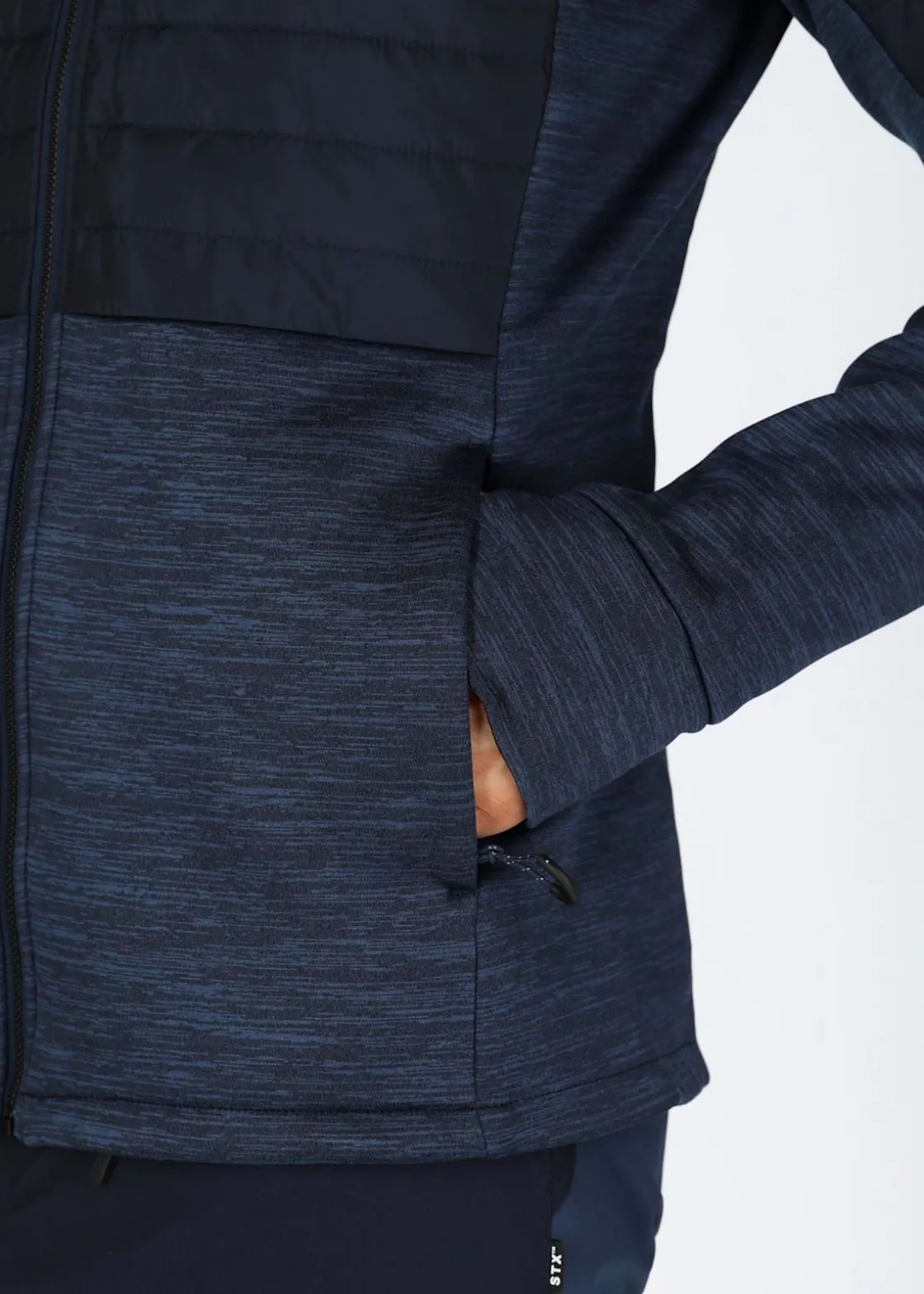 Clearance Swedemount Lofoten Hybrid Jacket Dk. Navy Melange/ Navy