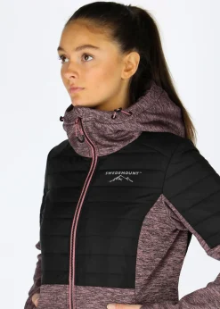 Sale Swedemount Lofoten Hybrid Jacket W Dusty Pink Melange/Black