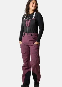 Best Swedemount Lofoten 3L Shell Bib Pants W Dk. Mauve