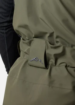 Outlet Swedemount Lofoten 3L Shell Bib Pants Dk Olive