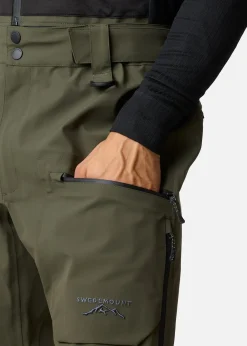 Outlet Swedemount Lofoten 3L Shell Bib Pants Dk Olive