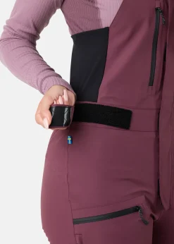 Outlet Swedemount Lofoten 3L Shell Bib Pants II W Dk. Mauve