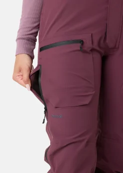 Outlet Swedemount Lofoten 3L Shell Bib Pants II W Dk. Mauve