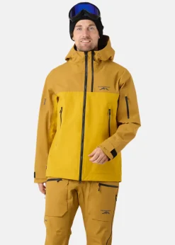 Outlet Swedemount Lofoten 3L Shell Jacket II Dk. Mustard Yellow/Mustard Yellow
