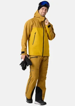 Outlet Swedemount Lofoten 3L Shell Jacket II Dk. Mustard Yellow/Mustard Yellow