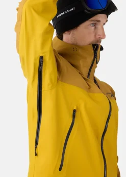 Outlet Swedemount Lofoten 3L Shell Jacket II Dk. Mustard Yellow/Mustard Yellow