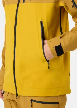 Outlet Swedemount Lofoten 3L Shell Jacket II Dk. Mustard Yellow/Mustard Yellow