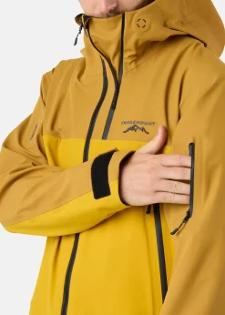 Outlet Swedemount Lofoten 3L Shell Jacket II Dk. Mustard Yellow/Mustard Yellow