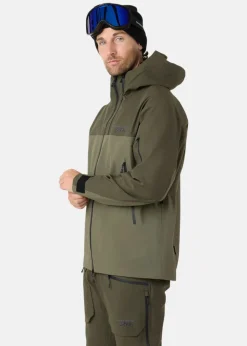 Best Swedemount Lofoten 3L Shell Jacket II Dk Olive/Olive