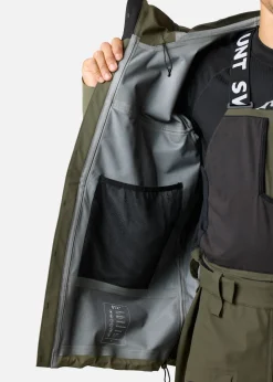 Best Swedemount Lofoten 3L Shell Jacket II Dk Olive/Olive