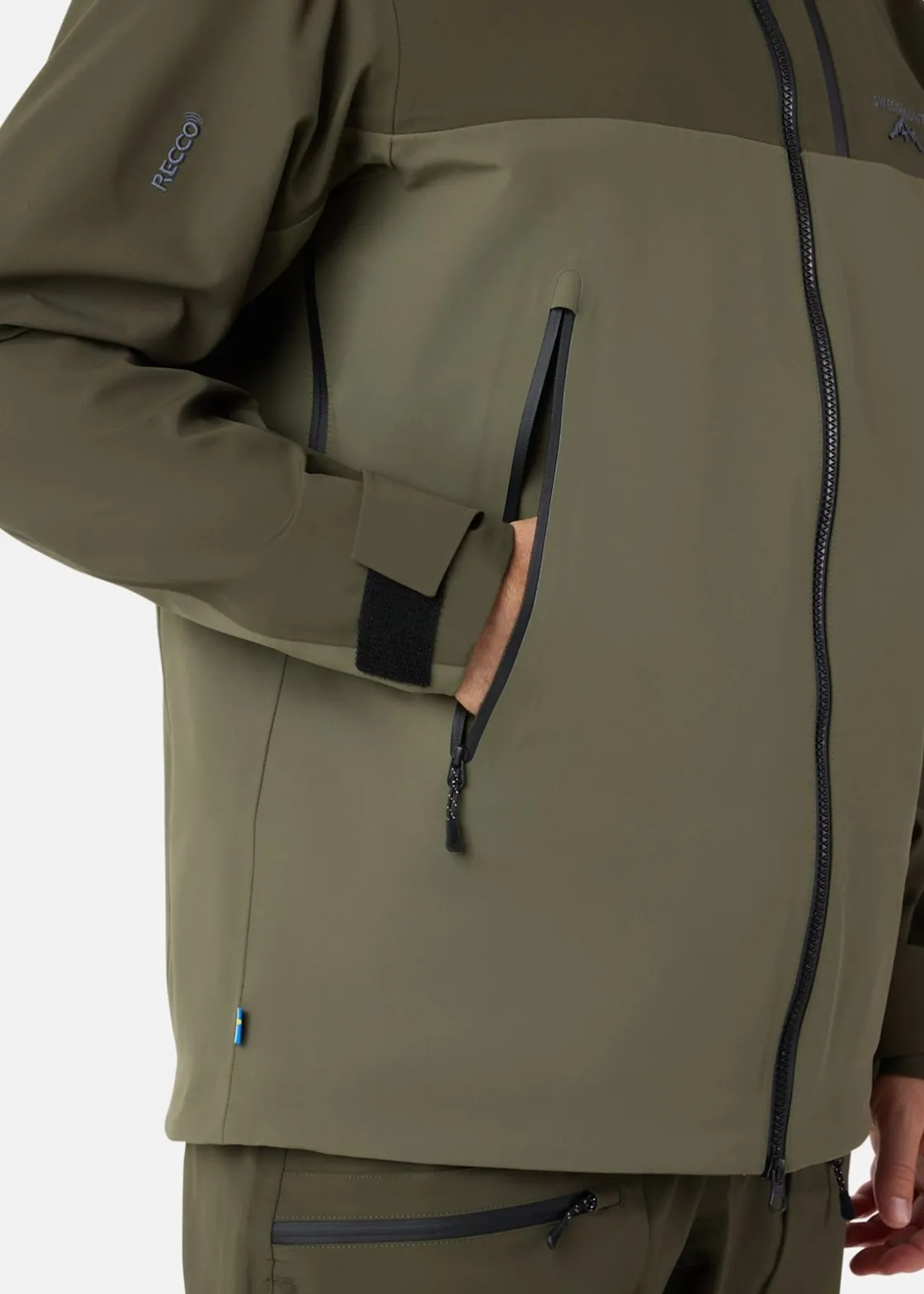 Best Swedemount Lofoten 3L Shell Jacket II Dk Olive/Olive