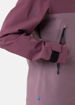 Online Swedemount Lofoten 3L Shell Jacket W II Dk. Mauve/Pale Mauve